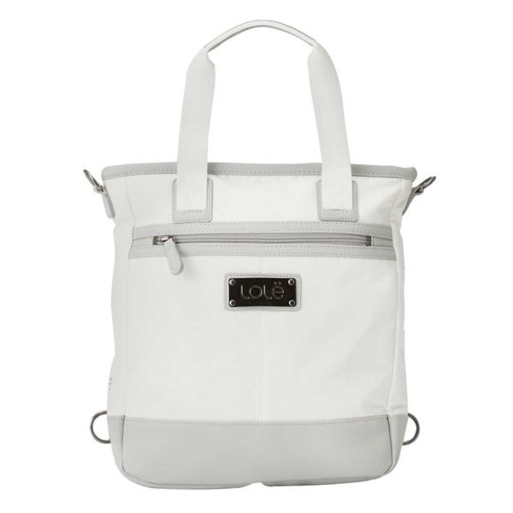 White and Gray Women's bag